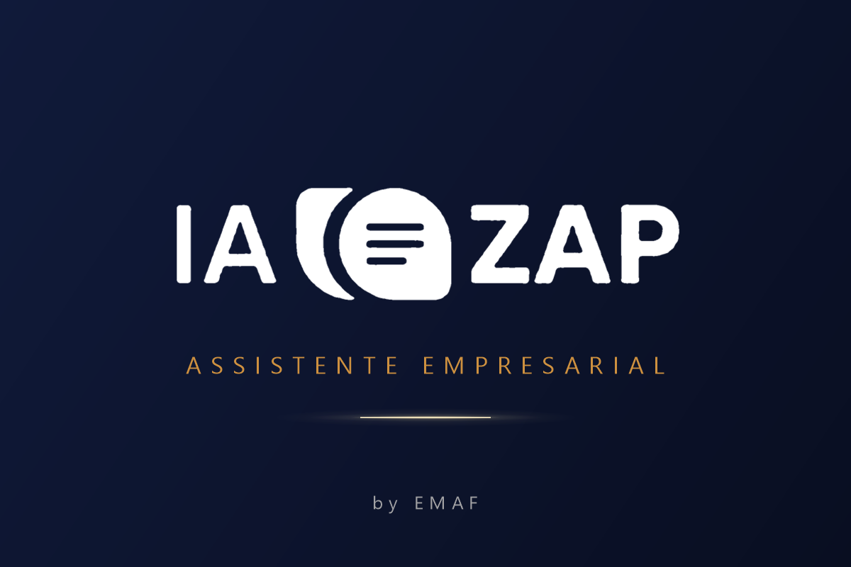 Logo IAZap — assistente empresarial